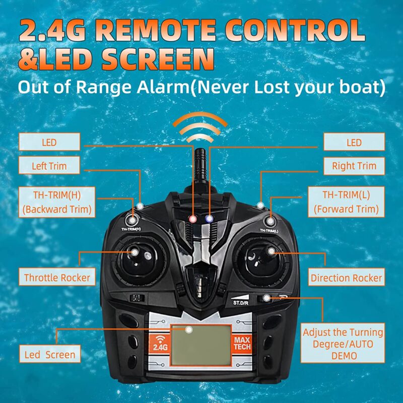 Remote Ship High Speed 20km/h Remote Control Ship – Ramcon Trading
